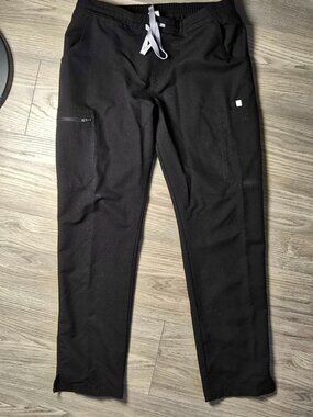 FIGS Black Scrub PANT | Yola Skinny | Medium